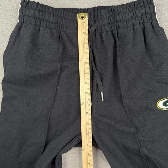 Green Bay Packers Pants Womens Small Black NFL Football WEAR By Erin Andrews - Picture 9 of 13